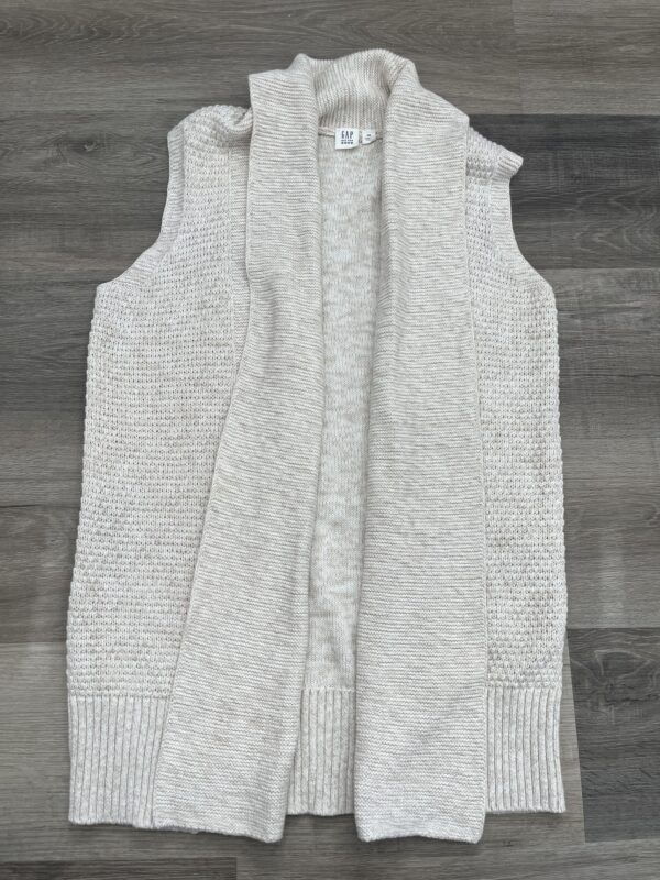GAP 100% Cotton Longline Open-Front Sweater Vest Cardigan - XS